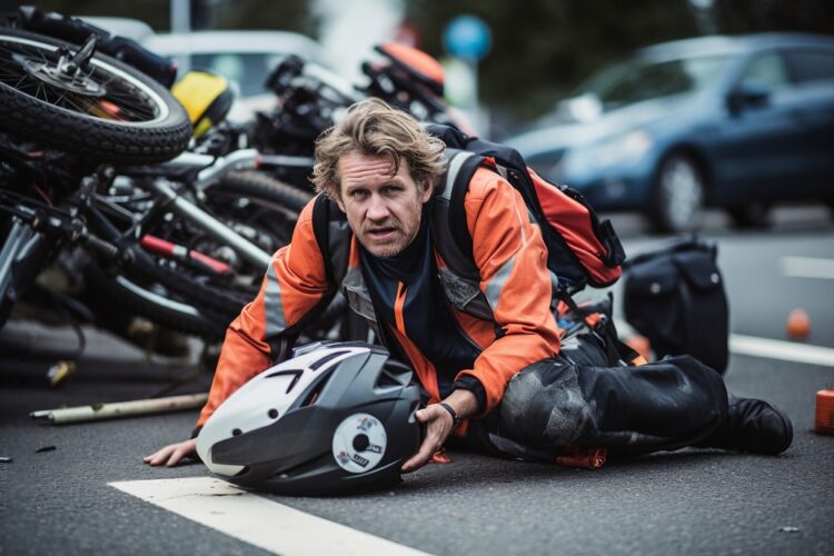 motorcycle accident in California
